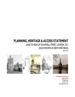 Planning, Heritage & Access Statement
