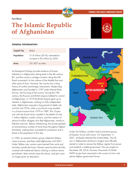 The Islamic Republic of Afghanistan