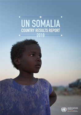 Un Somalia Country Results Report 2018