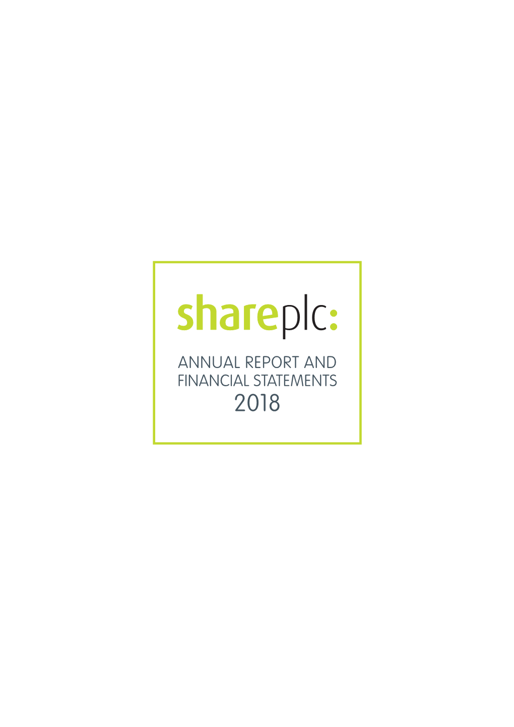 Annual Report and Financial Statements 2018