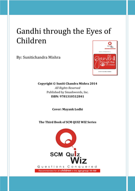Gandhi Through the Eyes of Children