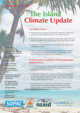 The Island Climate Update