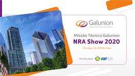 NRA Show 2020 Chicago, 13 a 19 De Maio