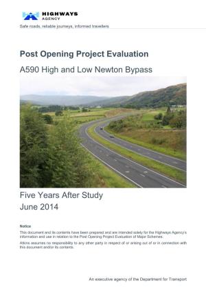 A590 High and Low Newton Bypass Report