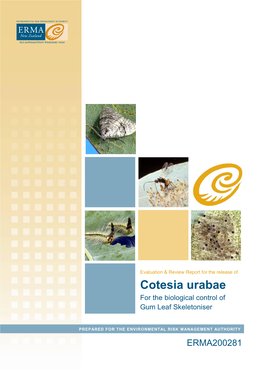 Cotesia Urabae for the Biological Control of Gum Leaf Skeletoniser