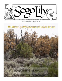 The Story of the Dying Junipers in San Juan County