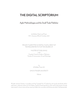 The Digital Scriptorium