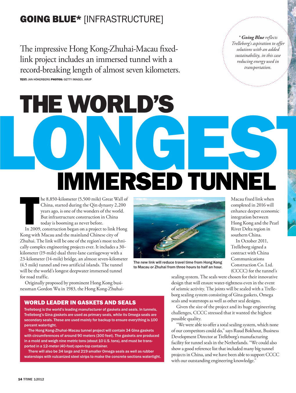 Immersed Tunnel the World's