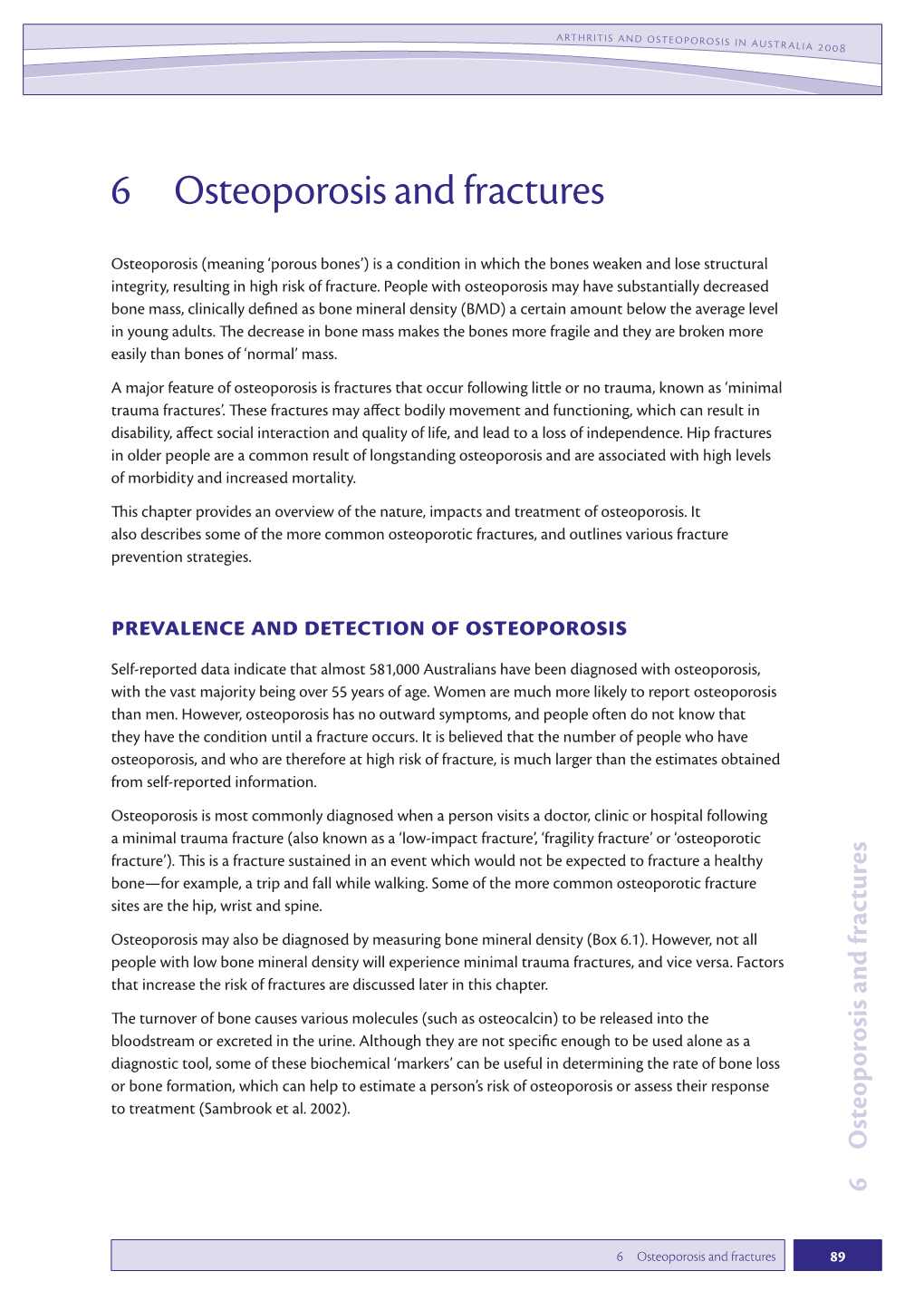 6 Osteoporosis and Fractures