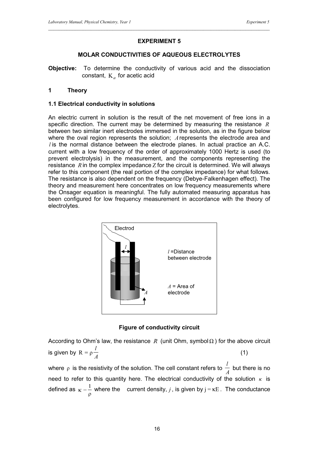 Molar Conductivities of Aqueous Electrolytes