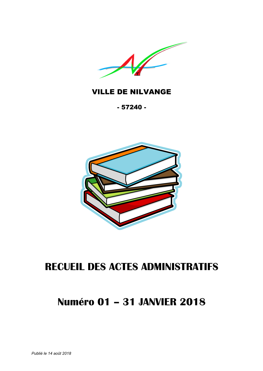 Recueil Actes Administratifs Janvier 2018