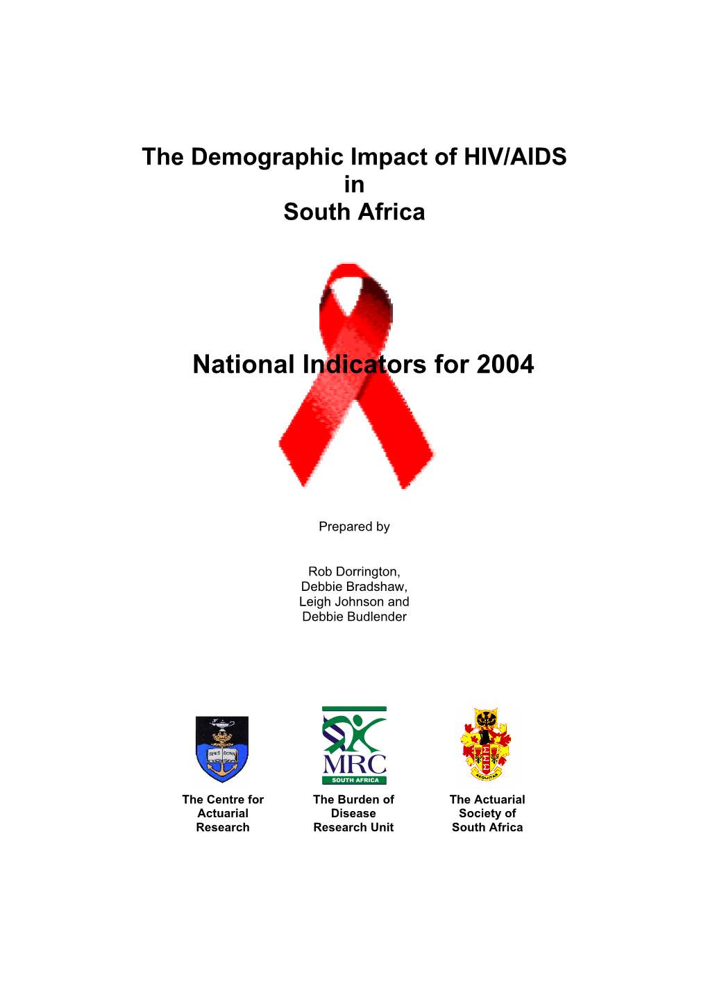 HIV Indicators 2004