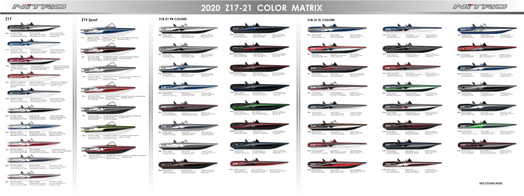 2020 Z17-21 Color Matrix