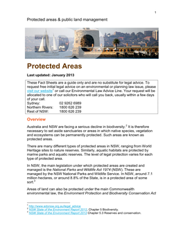 Protected Areas & Public Land Management