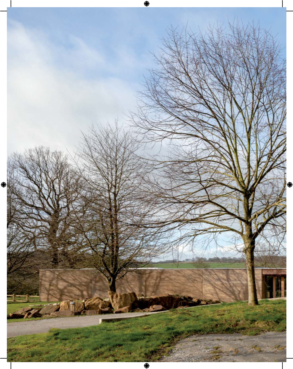 Feilden Fowles' Visitor Centre at Yorkshire Sculpture Park