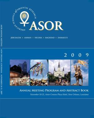 Annual Meeting PROGRAM and Abstract Book
