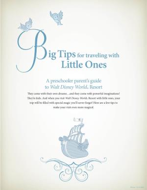 A Preschooler Parent's Guide to Walt Disney World ® Resort