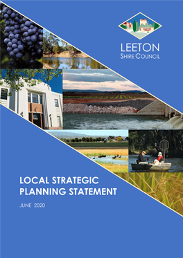 Leeton Shire Council Local Strategic Planning Statement 2020
