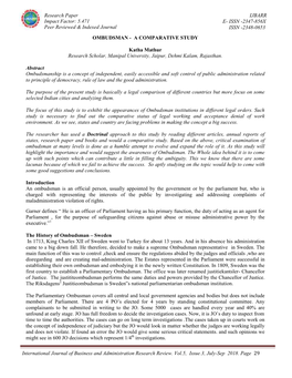 Research Paper Impact Factor