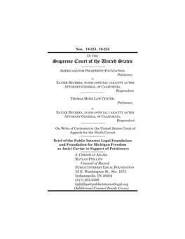 PILF Amicus Brief