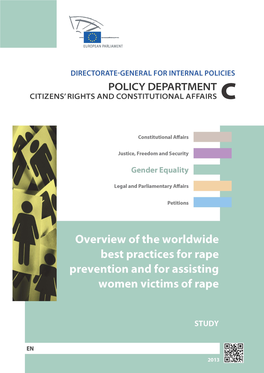 Overview of the Worldwide Best Practices for Rape Prevention and for Assisting Women Victims of Rape