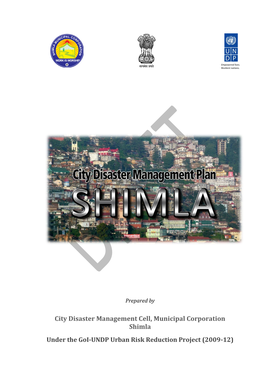 City Disaster Management Cell, Municipal Corporation Shimla