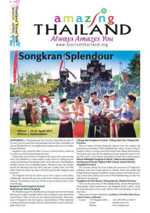 Songkran Splendoursplendour