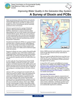 Improving Water Quality in the Galveston Bay System a Survey of Dioxin and Pcbs