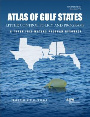 Atlas of Gulf States Litter Control Policy and Programs