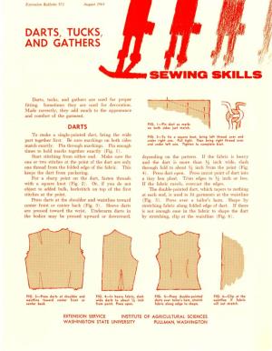 Darts, Tucks, and Gathers Sewing Skills