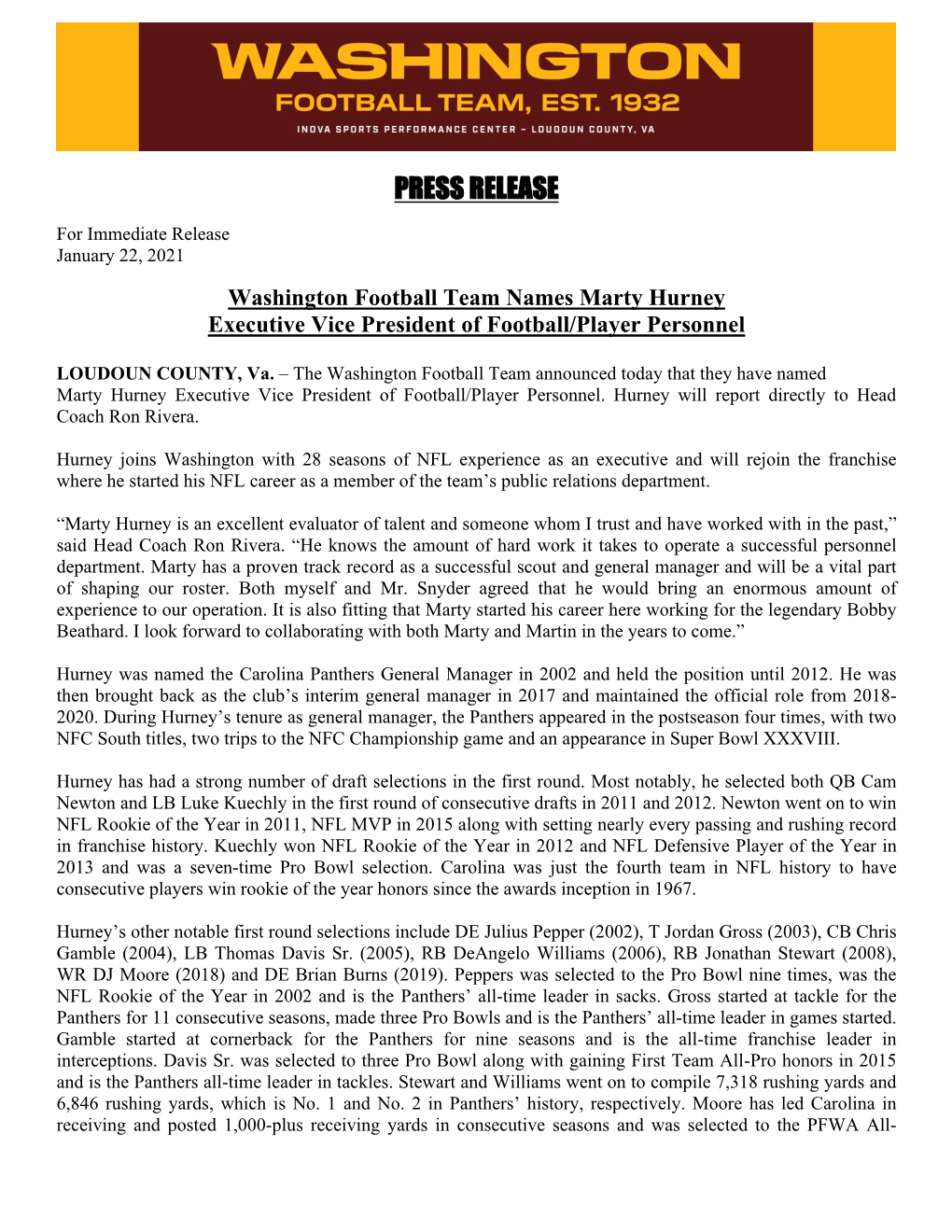 Press Release