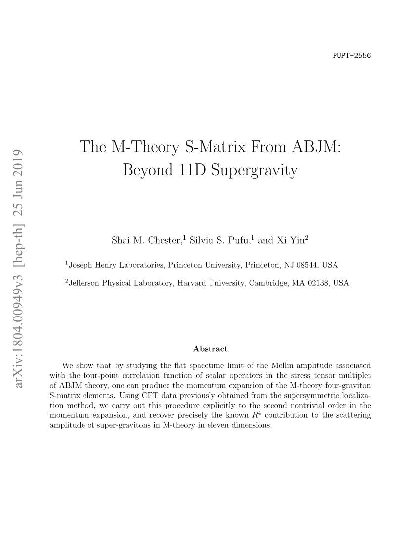 The M-Theory S-Matrix from ABJM: Beyond 11D Supergravity