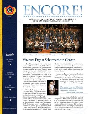 Veterans Day at Schermerhorn Center