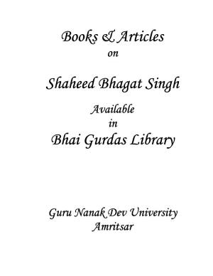 Shd. Bhagat Singh