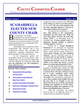 Scamardella Elected New County Chair