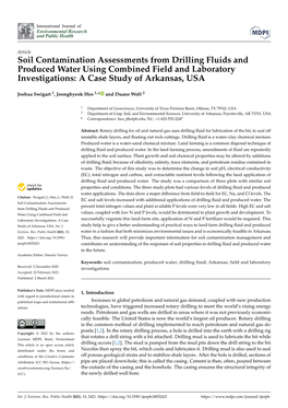 Soil Contamination Assessments from Drilling Fluids and Produced Water Using Combined Field and Laboratory Investigations: a Case Study of Arkansas, USA