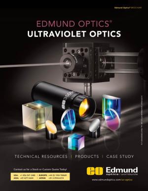 UV Optics Brochure
