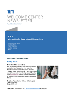 5/2018 Information for International Researchers