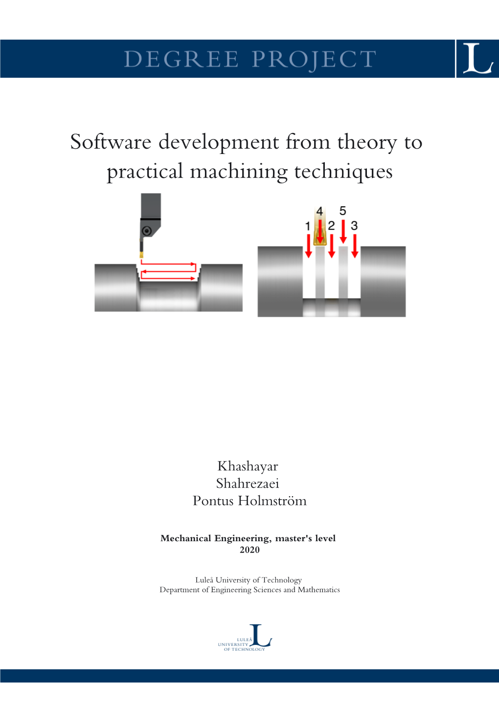 Software Development from Theory to Practical Machining Techniques