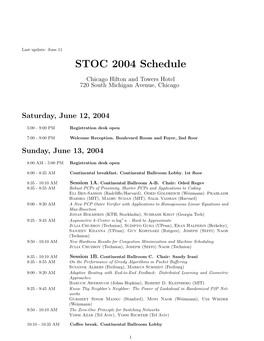 Conference Program