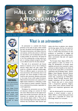 What Is an Astronomer?