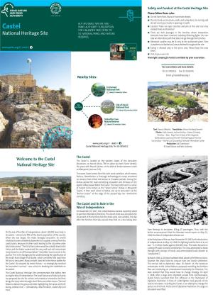 Castel Heritage Site Please Follow These Rules: � Do Not Harm Flora, Fauna Or Inanimate Objects