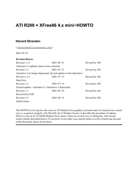 ATI R200 + Xfree86 4.X Mini-HOWTO