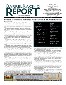 London Gorham & Fortunes Flame Torch BBR World Finals