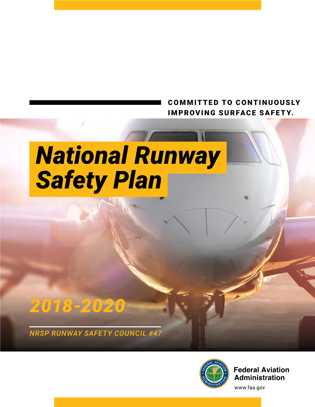 FAA National Runway Safety Plan 2018-2020