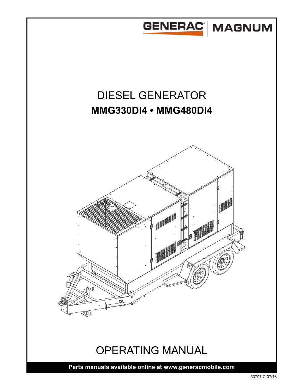 Operating Manual Diesel Generator