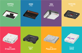 2600 NES Genesis SNES Playstation N64 Dreamcast Odysee