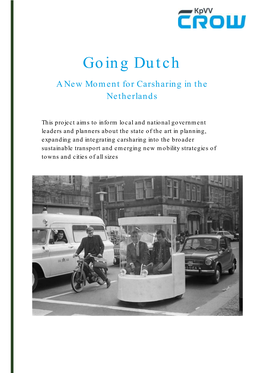 Going Dutch a New Moment for Carsharing in the Netherlands