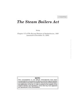 The Steam Boilers