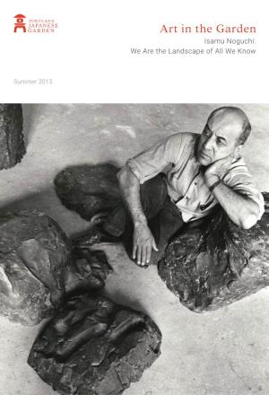Isamu Noguchi: We Are the Landscape of All We Know